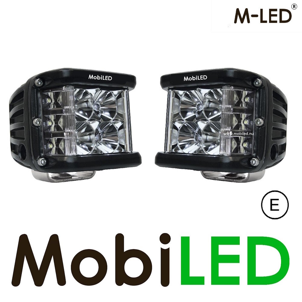 M-LED M-LED SET Side shooters SPOT 38 W hoog vermogen CREE leds