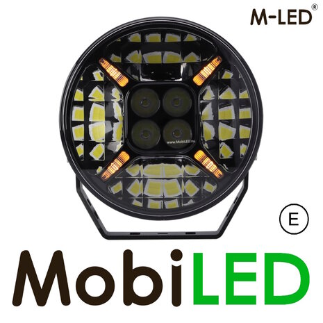 M-LED M-LED Cruiser 120W amber/white position light 9 inch E-mark M-LED M-LED Cruiser 120W amber/white position light 9 inch E-mark
