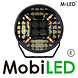 M-LED M-LED Feu de position Cruiser 9" bicolore 120 watts M-LED M-LED Feu de position Cruiser 9" bicolore 120 watts