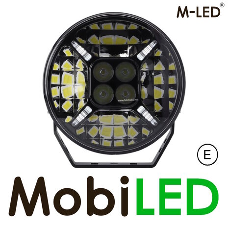 M-LED M-LED Cruiser 120W amber/wit positielicht 9 inch E-keur M-LED M-LED Cruiser 120W amber/wit positielicht 9 inch E-keur