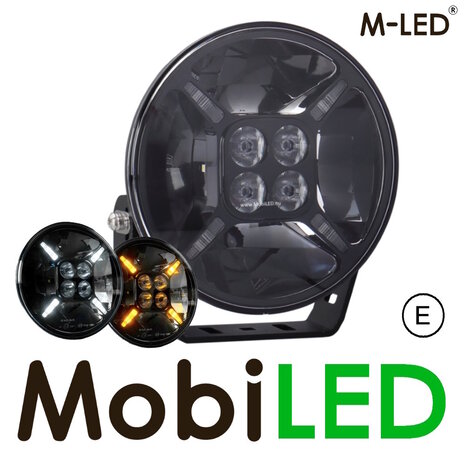 M-LED M-LED Cruiser 120W amber/white position light 9 inch E-mark M-LED M-LED Cruiser 120W amber/white position light 9 inch E-mark