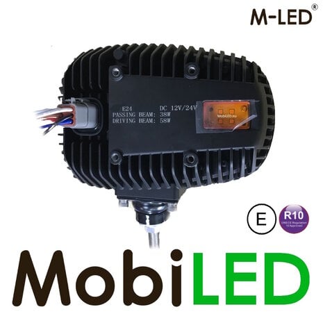 M-LED M-LED Headlight heated right E-mark M-LED M-LED Headlight heated right E-mark
