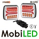 M-LED M-LED Draadloos Aanhanger verlichtingsset met magneet 12 volt 7 polig M-LED M-LED Draadloos Aanhanger verlichtingsset met magneet 12 volt 7 polig