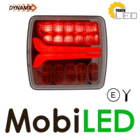 TruckLED Dynamic rear light Left 3 functions E-mark