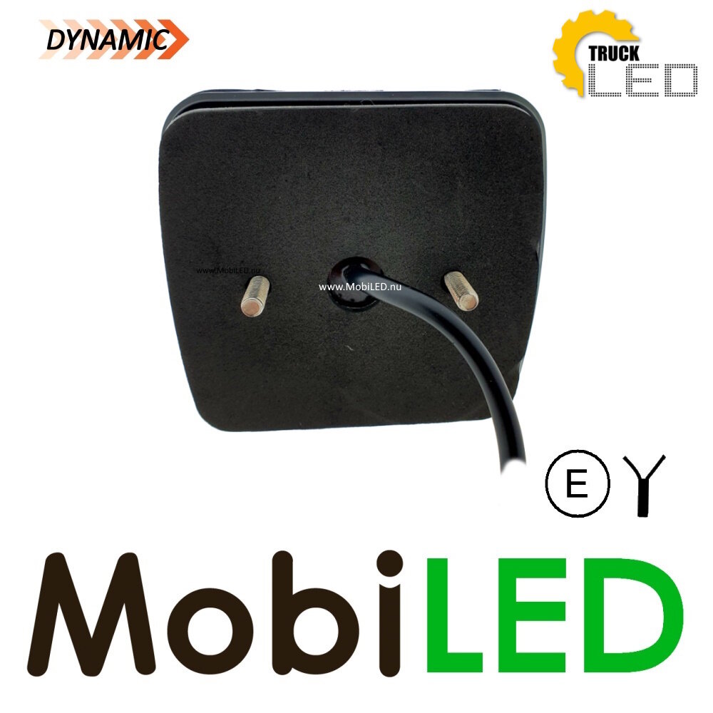 TruckLED Feu arrière dynamique Droit 3 fonctions E-marque