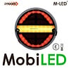 M-LED M-LED Feu arrière dynamique rond E-marque 9-33 volt 3 fonctions Gauche M-LED M-LED Feu arrière dynamique rond E-marque 9-33 volt 3 fonctions Gauche