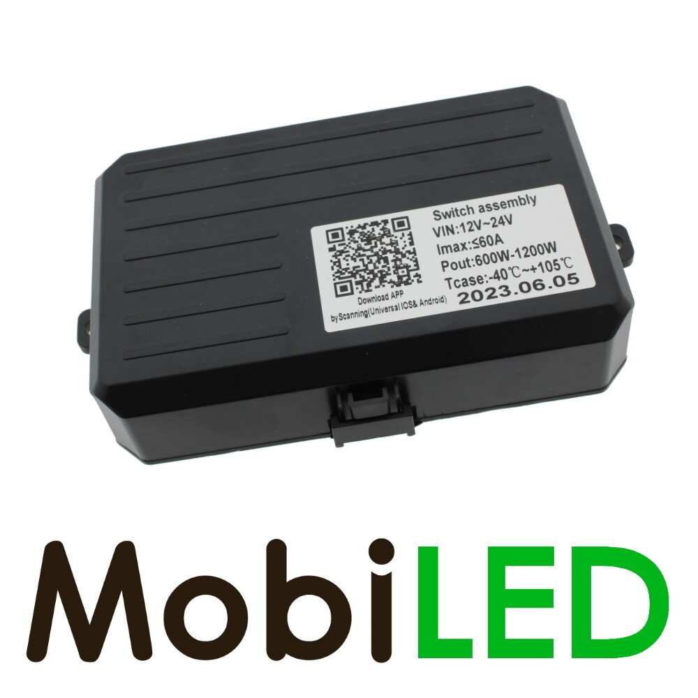 Bedieningspaneel met power unit 8 knops 12/24V