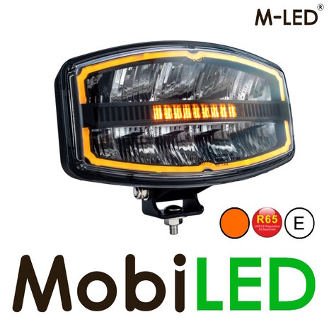 M-LED M-LED Saturn amber/wit positielicht en flitser E-keur M-LED M-LED Saturn amber/wit positielicht en flitser E-keur