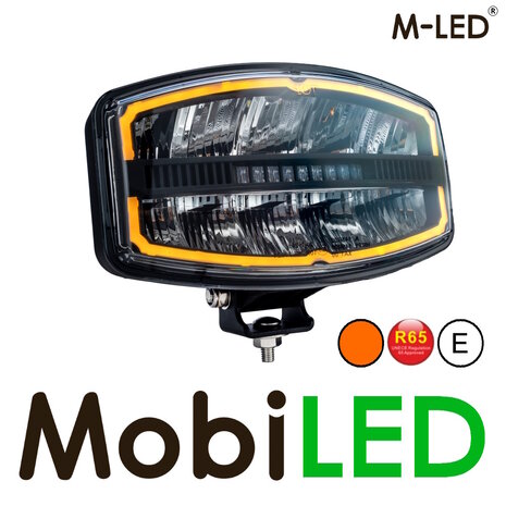 M-LED M-LED Saturn amber/wit positielicht en flitser E-keur M-LED M-LED Saturn amber/wit positielicht en flitser E-keur
