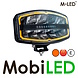 M-LED M-LED Saturn feu de position ambre/ blanc et flash E-marque M-LED M-LED Saturn feu de position ambre/ blanc et flash E-marque