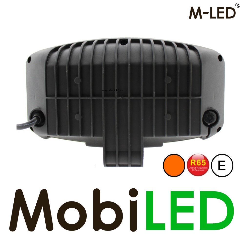 M-LED M-LED Saturn Verstraler met wit/amber positielicht M-LED M-LED Saturn Verstraler met wit/amber positielicht