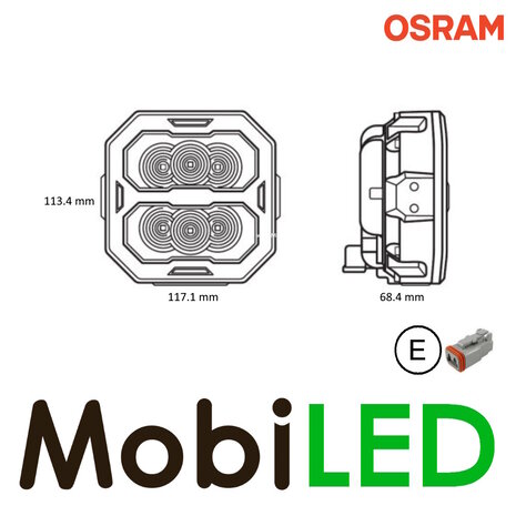 OSRAM OSRAM Cube PX Flood 1500 werklamp E-keur OSRAM OSRAM Cube PX Flood 1500 werklamp E-keur
