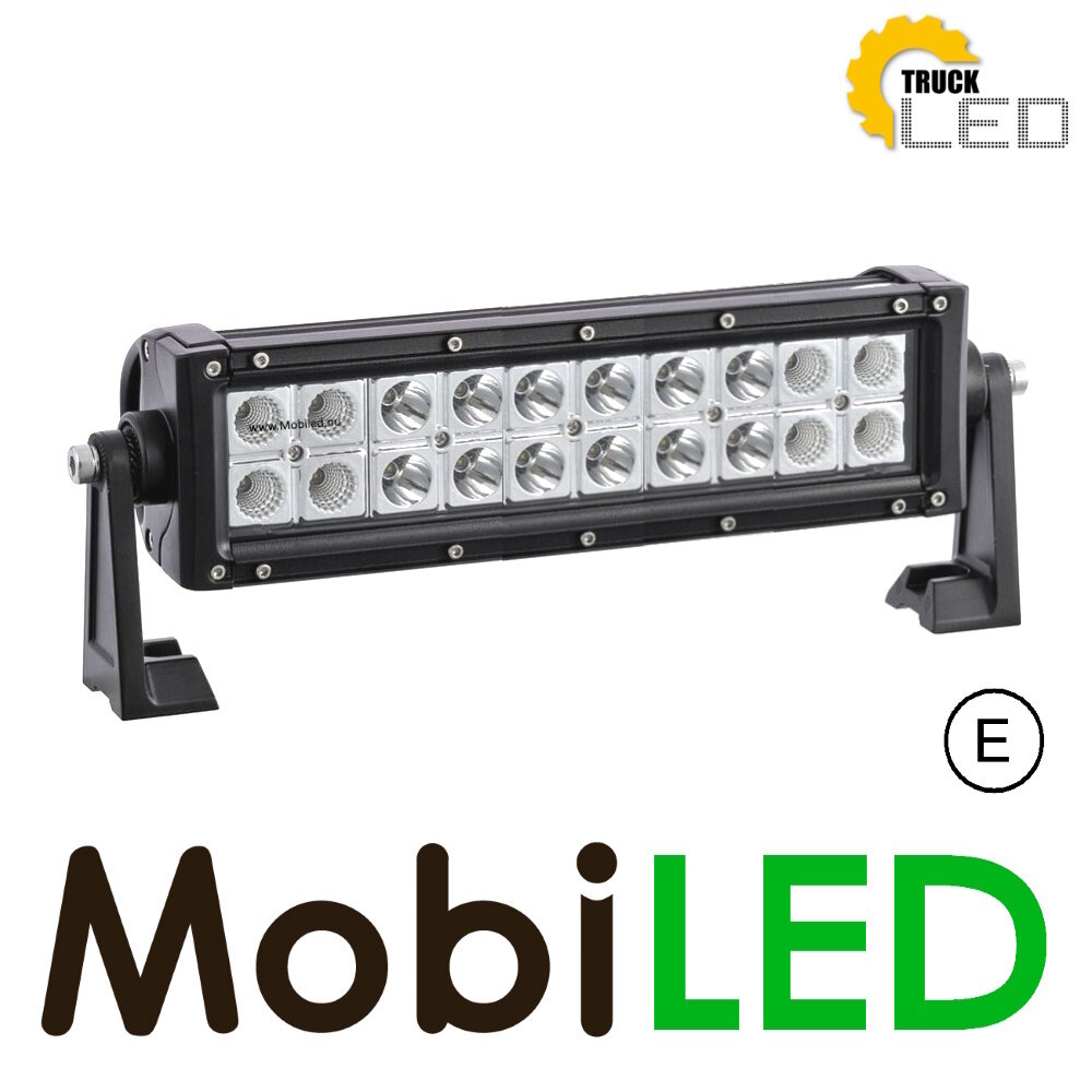 TruckLED D-type Combo work lamp 36 watts E-mark