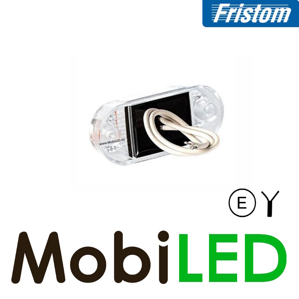 Fristom Side marking white E-mark Fristom Side marking white E-mark
