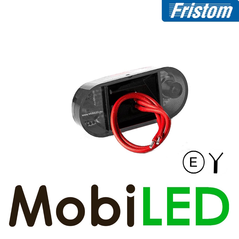 Fristom Fristom Marquage latéral rouge lentille dark E-marque