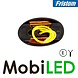 Fristom Side marking hemisphere amber dark E-mark Fristom Side marking hemisphere amber dark E-mark
