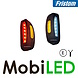 Fristom Zijmarkering / contourverlichting amber/wit/rood opbouw 12-24 volt Fristom Zijmarkering / contourverlichting amber/wit/rood opbouw 12-24 volt
