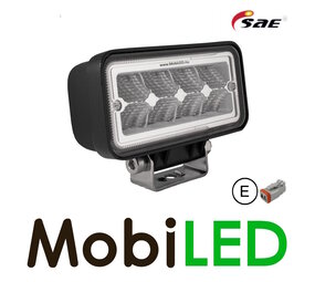 SAE Werklamp 12W E-keur IP68 SAE Werklamp 12W E-keur IP68