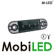 M-LED M-LED Marquage ligne slim rouge lentille dark E-marque 12-24 volts