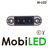 M-LED M-LED Markering slim line wit dark look E-keur 12-24 volt M-LED M-LED Markering slim line wit dark look E-keur 12-24 volt