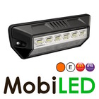 Surface-mounted combination lamp "scene light" with flasher Black