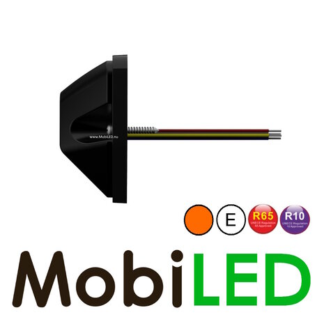 Surface-mounted combination lamp "scene light" with flasher Black Surface-mounted combination lamp "scene light" with flasher Black
