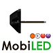 Opbouw combi lamp "scene light" met flitser Zwart E-keur Opbouw combi lamp "scene light" met flitser Zwart E-keur