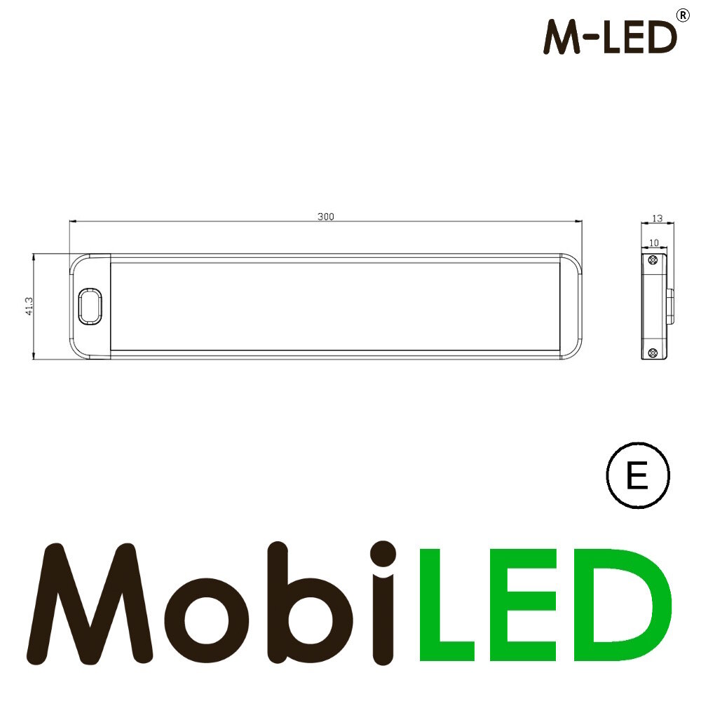 M-LED M-LED Interior lamp 30cm 12-30 volts M-LED M-LED Interior lamp 30cm 12-30 volts