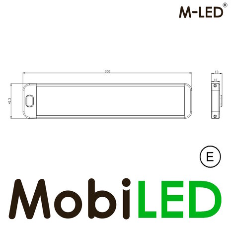 M-LED M-LED Interior lamp 30cm 12-30 volts M-LED M-LED Interior lamp 30cm 12-30 volts