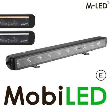 M-LED M-LED Light bar met wit en amber positielicht 13"/34,5 cm E-keur