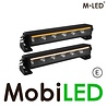 M-LED M-LED Barre lumineuse avec feu de position blanc et ambre 13"/33 cm E-marque M-LED M-LED Barre lumineuse avec feu de position blanc et ambre 13"/33 cm E-marque
