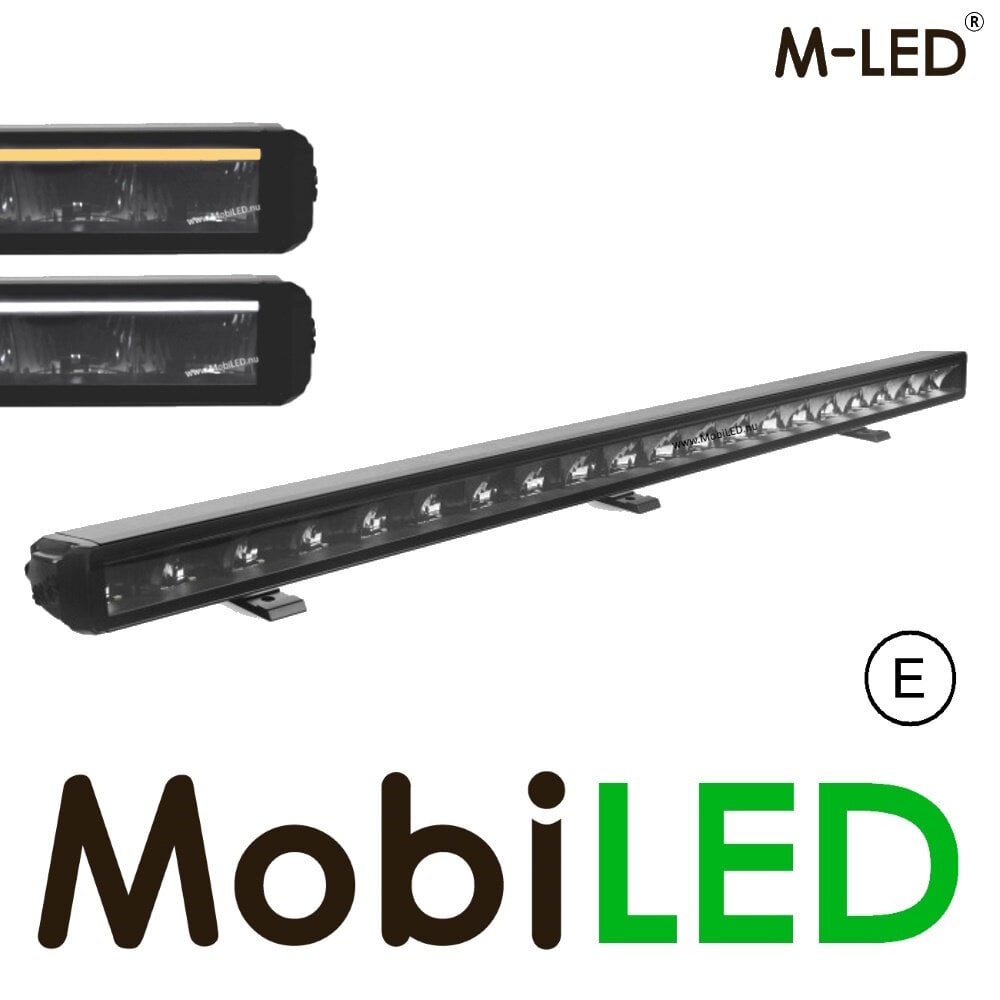 M-LED M-LED Gladiator avec feu de position blanc/ambre 33"/84,5 cm