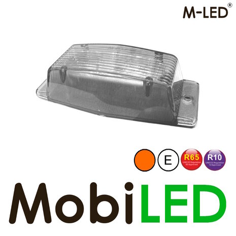 M-LED M-LED Feu de position double avec flash style classique lentille transparente