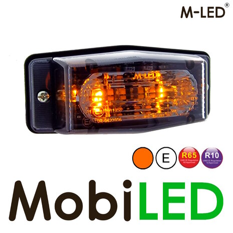 M-LED M-LED brûleur double avec flasheur style classique lentille dark M-LED M-LED brûleur double avec flasheur style classique lentille dark
