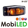 M-LED M-LED Dubbelbrander met flitser klassieke stijl dark lens