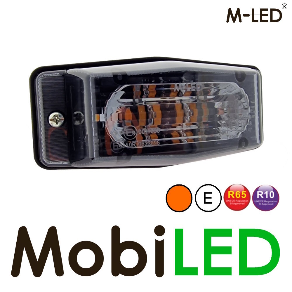 M-LED M-LED Dubbelbrander met flitser klassieke stijl smoke lens M-LED M-LED Dubbelbrander met flitser klassieke stijl smoke lens