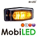 M-LED M-LED brûleur double avec flasheur style classique lentille dark M-LED M-LED brûleur double avec flasheur style classique lentille dark