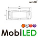 M-LED M-LED Double burner with flasher classic style amber lens M-LED M-LED Double burner with flasher classic style amber lens