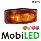 M-LED M-LED Dubbelbrander met flitser klassieke stijl amber lens