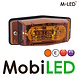 M-LED M-LED Double burner with flasher classic style amber lens M-LED M-LED Double burner with flasher classic style amber lens