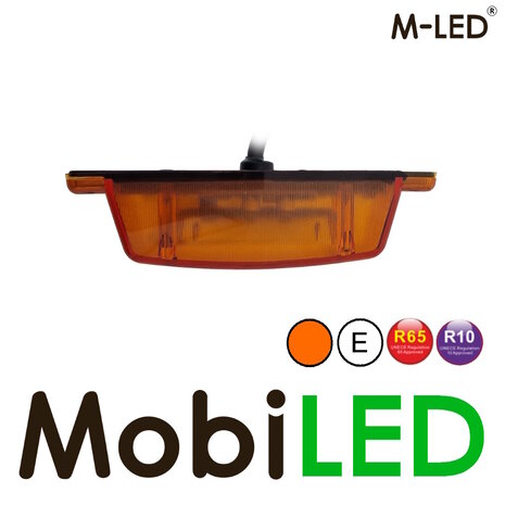 M-LED M-LEDFeu double ampoule avec flash Style classique lentille ambre M-LED M-LEDFeu double ampoule avec flash Style classique lentille ambre