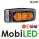 M-LED M-LED Brûleur double avec flasheur style classique lentille transparente M-LED M-LED Brûleur double avec flasheur style classique lentille transparente