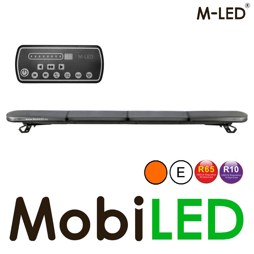 M-LED M-LED roof set with traffic advisor R65-R10 120cm dark look