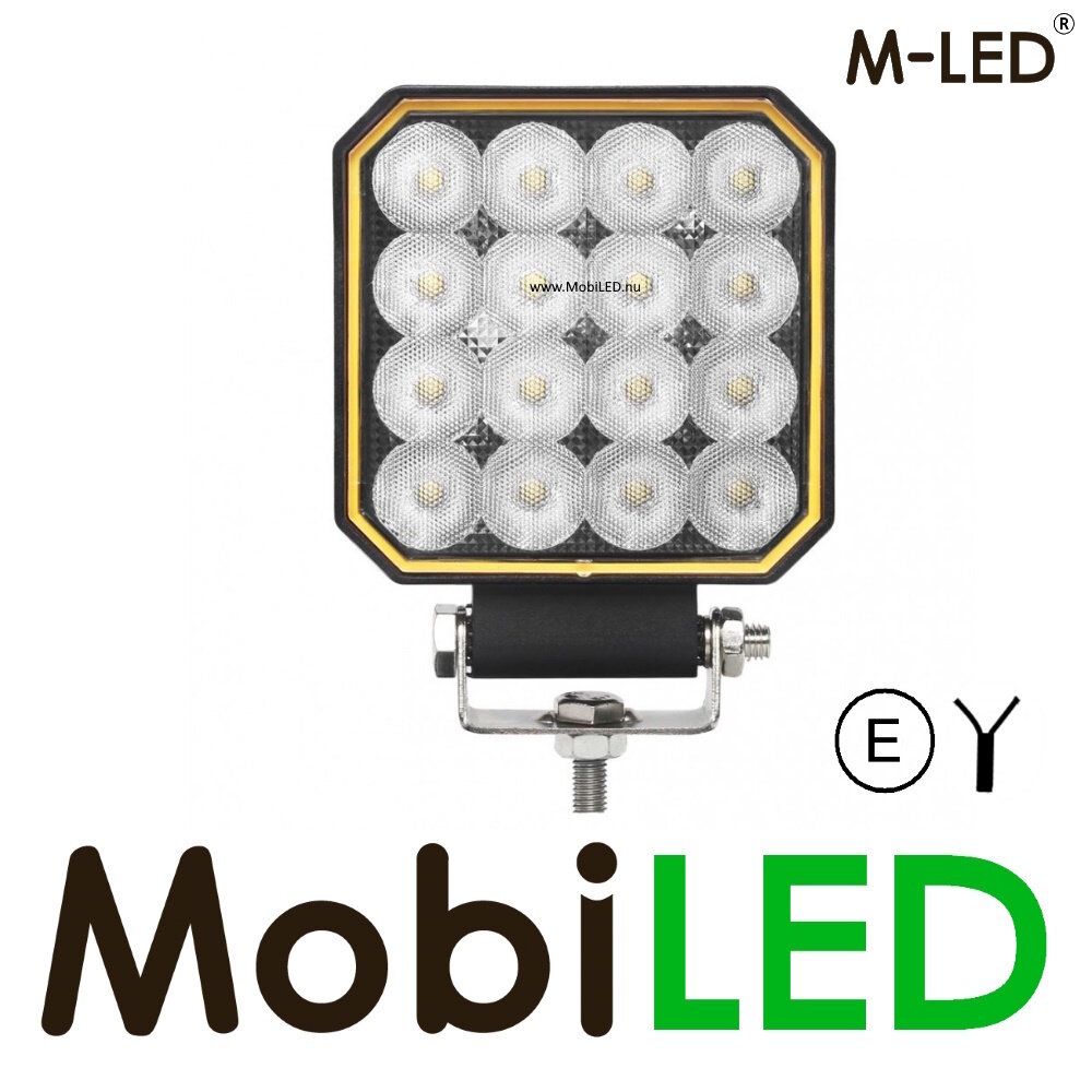 M-LED M-LED Werklamp 25W vierkant E-keur
