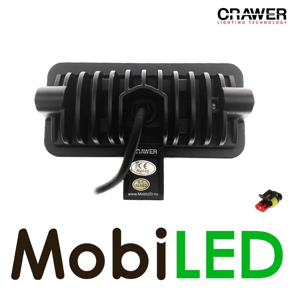 Crawer Crawer Werklamp 40W rechthoekig EMC Crawer Crawer Werklamp 40W rechthoekig EMC