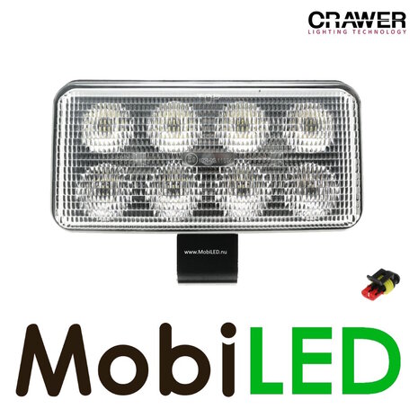 Crawer Crawer Work lamp 40W rectangular EMC