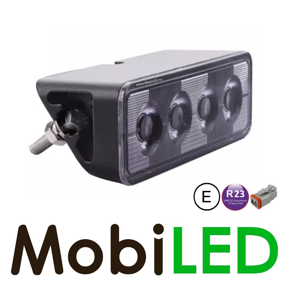 Reverse lamp 24W inclined mounting  E-mark