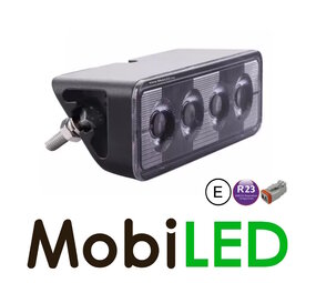 Reverse lamp 24W inclined mounting