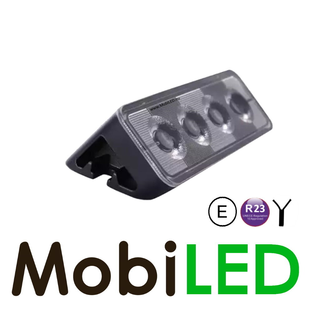Reverse lamp 24W inclined mounting  E-mark