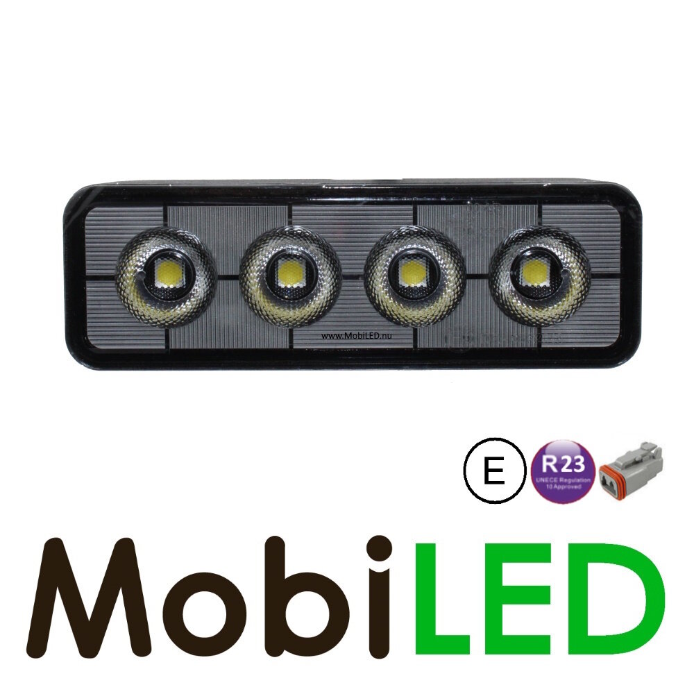 Reverse lamp 24W angled mount E-mark Reverse lamp 24W angled mount E-mark